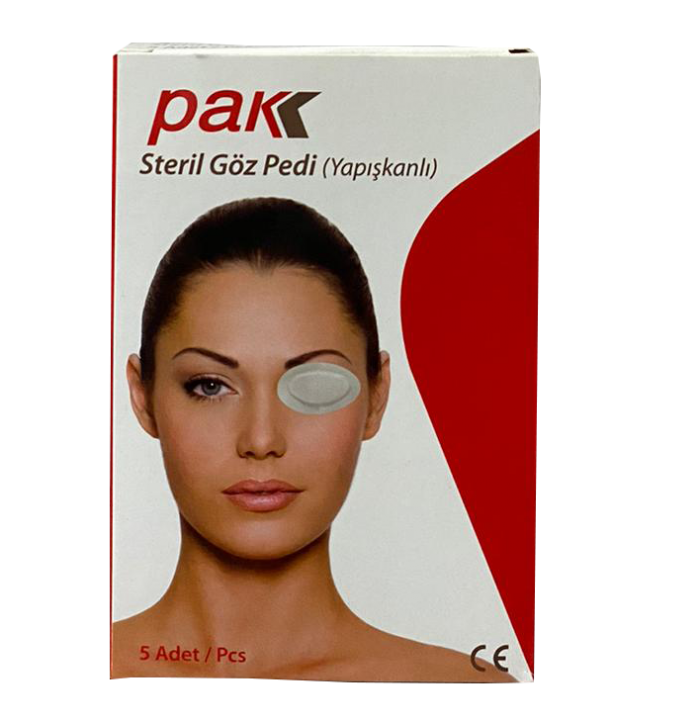 Steril Yapışkanlı Göz Pedi