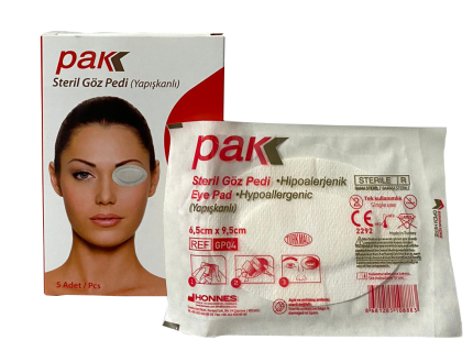 Steril Göz Pedi (Yapışkanlı)